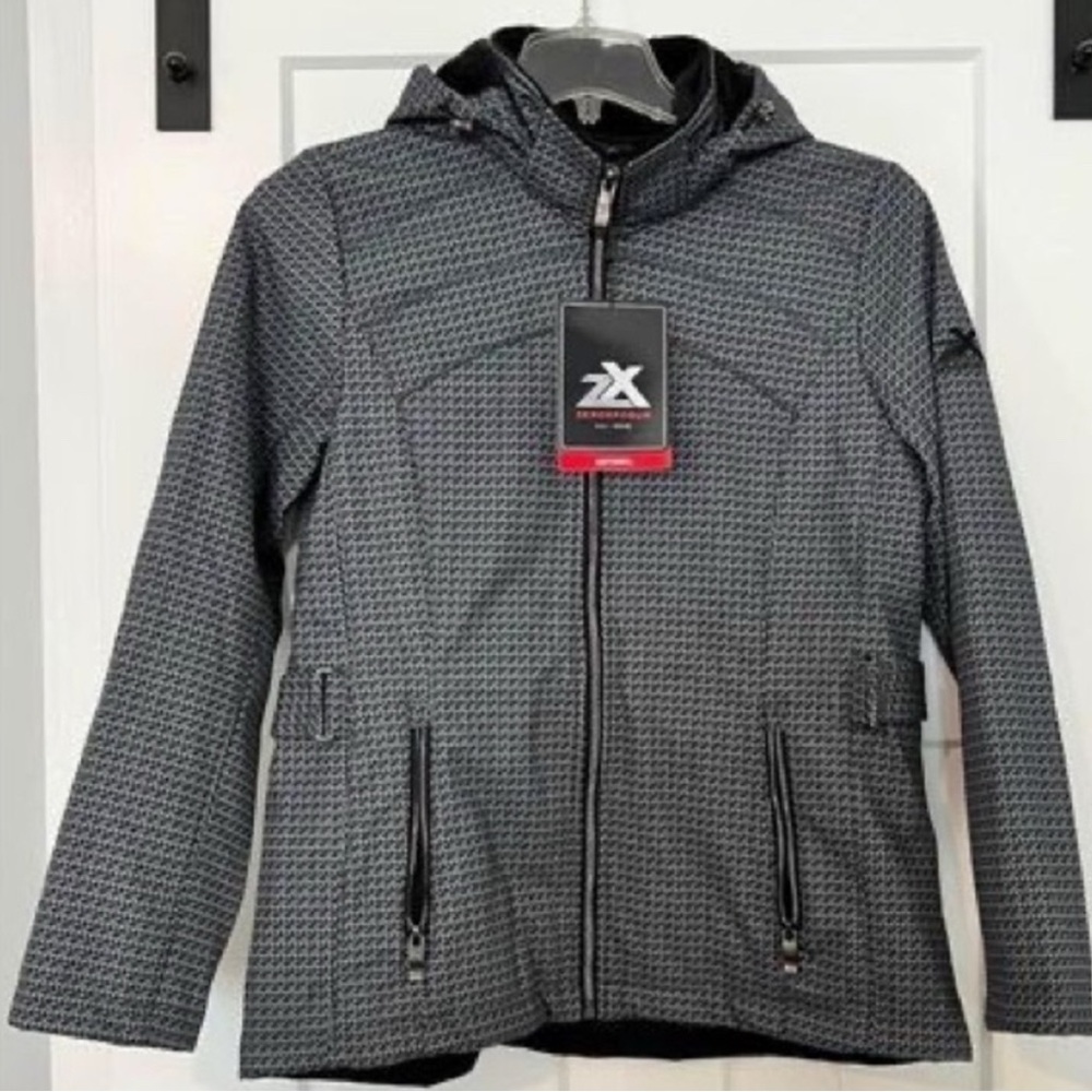 ZeroXposur Black and Gray Jacket - Womens XL